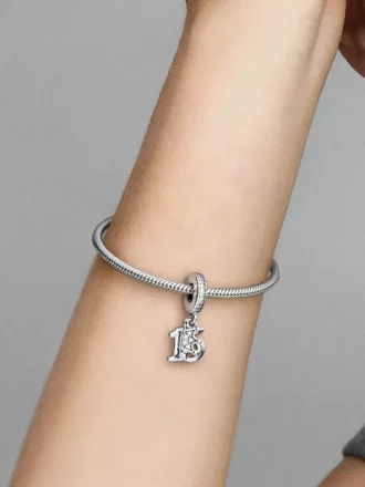 15th Birthday Dangle Charm aus Sterlingsilber