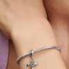 2024 Abschluss-Dangle Charm – Sterlingsilber