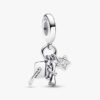 2024 Abschluss-Dangle Charm – Sterlingsilber