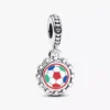 2026 Fußball-Dangle Charm aus Sterlingsilber 2026 Fußball-Dangle Charm aus Sterlingsilber
