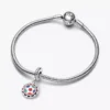 2026 Fußball-Dangle Charm aus Sterlingsilber 2026 Fußball-Dangle Charm aus Sterlingsilber