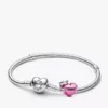 2026 rosa Abschluss-Charm-Armband-Set, 2er-Set 2026 rosa Abschluss-Charm-Armband-Set, 2er-Set