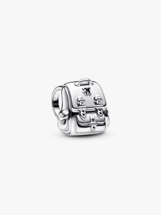 Abenteuer-Rucksack-Charm – Sterlingsilber