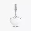 „Always in my heart“-Dangle Charm aus Sterlingsilber „Always in my heart“-Dangle Charm aus Sterlingsilber