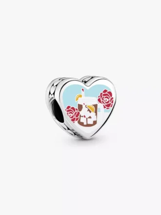 Alabama-Herz-Charm aus Sterlingsilber