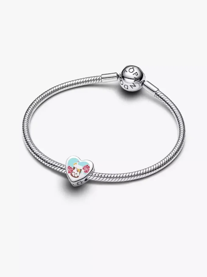 Alabama-Herz-Charm aus Sterlingsilber Alabama-Herz-Charm aus Sterlingsilber