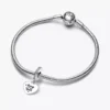 „Always in my heart“-Dangle Charm aus Sterlingsilber „Always in my heart“-Dangle Charm aus Sterlingsilber