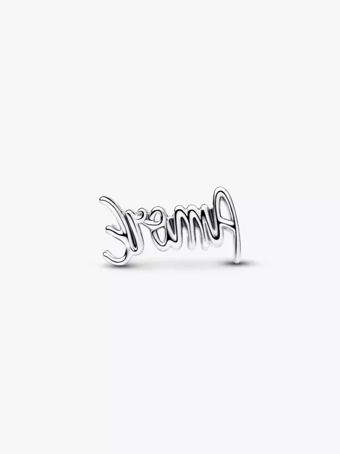 „Amore“-Charm aus Sterlingsilber „Amore“-Charm aus Sterlingsilber