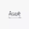 Amour-Charm mit Schriftzug aus Sterlingsilber Amour-Charm mit Schriftzug aus Sterlingsilber