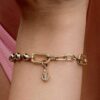 Anchor Mini Dangle Charm – 14 Karat vergoldet Anchor Mini Dangle Charm – 14 Karat vergoldet