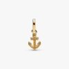 Anchor Mini Dangle Charm – 14 Karat vergoldet Anchor Mini Dangle Charm – 14 Karat vergoldet