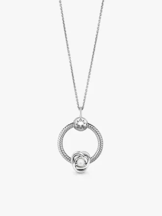 Anhänger-Set „June Birthstone Eternity Circle O Pendant“ (3er-Set)
