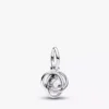 April Eternity Circle Dangle Charm Armband-Set, 2er-Set April Eternity Circle Dangle Charm Armband-Set, 2er-Set