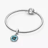 Argentinien #10 Fußball-Charm aus Sterlingsilber Argentinien #10 Fußball-Charm aus Sterlingsilber
