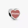 Arizona-Herz-Charm aus Sterlingsilber Arizona-Herz-Charm aus Sterlingsilber