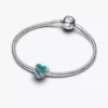 Arkansas-Herz-Charm aus Sterlingsilber Arkansas-Herz-Charm aus Sterlingsilber