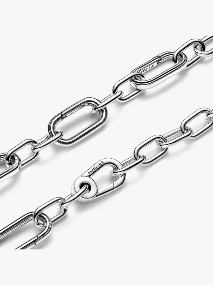 Armband aus Sterlingsilber mit fünf aufklappbaren Gliedern Armband aus Sterlingsilber mit fünf aufklappbaren Gliedern