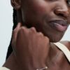 Armband mit behandelten Süßwasser-Zuchtperlen – Sterlingsilber Armband mit behandelten Süßwasser-Zuchtperlen – Sterlingsilber