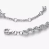 Armband mit dreifachem Steinherz aus Sterlingsilber Armband mit dreifachem Steinherz aus Sterlingsilber