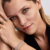 Armband mit dreifachem Steinhart 14-karätige Vergoldung Armband mit dreifachem Steinhart 14-karätige Vergoldung