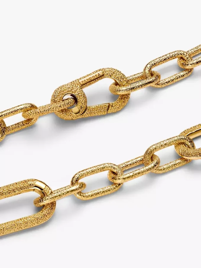 Armband mit feiner Gliederkette, 14-karätig vergoldet Armband mit feiner Gliederkette, 14-karätig vergoldet
