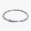 Armband mit kubanischer Kette aus Sterlingsilber Armband mit kubanischer Kette aus Sterlingsilber