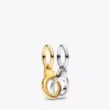 Armband-Set mit 2 miteinander verbundenen Dangle Charms Armband-Set mit 2 miteinander verbundenen Dangle Charms