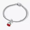 Armband-Set mit Kirsch-Dangle Charms, 2er-Set Armband-Set mit Kirsch-Dangle Charms, 2er-Set