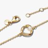 Armbänder mit organisch geformtem Pavé-Kreis und behandelter Süßwasser-Zuchtperle – 14-karätige Vergoldung