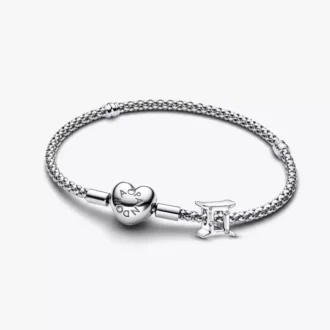Armbänder-Set mit Sternzeichen-Charms „Zwillinge“ (2er-Set) Armbänder-Set mit Sternzeichen-Charms „Zwillinge“ (2er-Set)