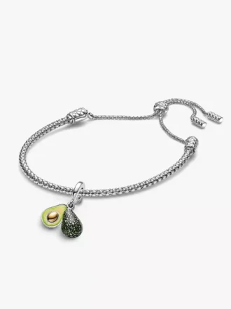 Avocado-Dangle-Charm-Armband-Set 2 Stück