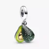 Avocado-Dangle-Charm-Set mit Halskette 2 Stück