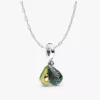 Avocado-Dangle-Charm-Set mit Halskette 2 Stück