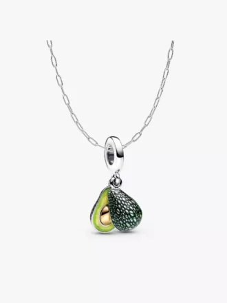 Avocado-Dangle-Charm-Set mit Halskette 2 Stück