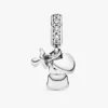 Baby-Teddybär-Dangle Charm aus Sterlingsilber Baby-Teddybär-Dangle Charm aus Sterlingsilber