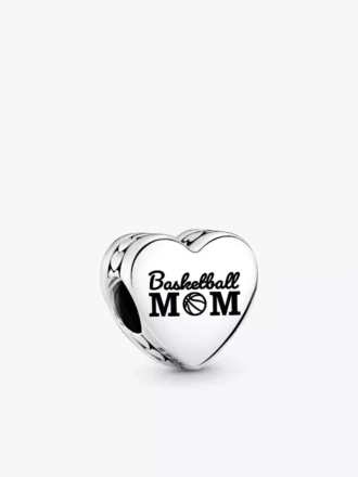 Basketball Mom Charm aus Sterlingsilber