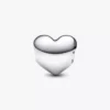 „Be Love“ gravierbarer Herz-Charm aus Sterlingsilber „Be Love“ gravierbarer Herz-Charm aus Sterlingsilber