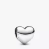 „Be Love“ gravierbarer Herz-Charm aus Sterlingsilber „Be Love“ gravierbarer Herz-Charm aus Sterlingsilber
