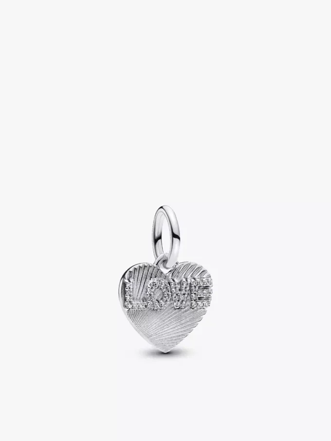 Be Love gravierbares Herz-Charm-Armband-Set, 2er-Set Be Love gravierbares Herz-Charm-Armband-Set, 2er-Set