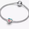 Beach Sandal Herz-Charm aus Sterlingsilber Beach Sandal Herz-Charm aus Sterlingsilber