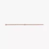 Beads & Pavé-Armband, 14 Karat Roségold-Beschichtung