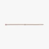 Beads & Pavé Armband – 14 Karat Roségold-Beschichtung