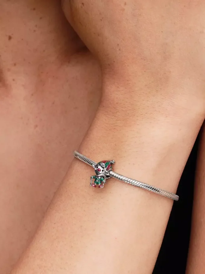 Beweglicher Elfen-Charm aus Sterlingsilber