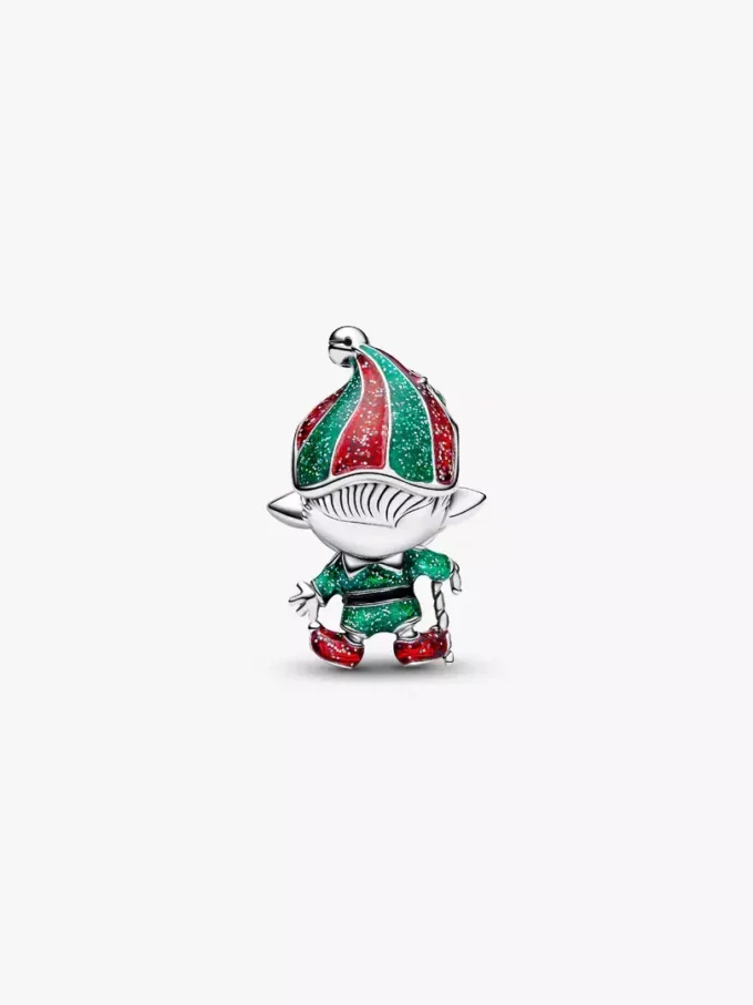 Beweglicher Elfen-Charm aus Sterlingsilber