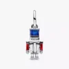 Beweglicher Nussknacker-Dangle Charm aus Sterlingsilber Beweglicher Nussknacker-Dangle Charm aus Sterlingsilber