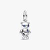 Beweglicher Teddybär-Dangle Charm – Sterlingsilber Beweglicher Teddybär-Dangle Charm – Sterlingsilber