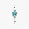 Blauer Murano Glass Dangle Charm – Sterlingsilber Blauer Murano Glass Dangle Charm – Sterlingsilber