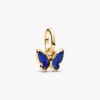 Armband mit goldenem Schmetterlings- und Herz-Charm, 3er-Set Armband mit goldenem Schmetterlings- und Herz-Charm, 3er-Set