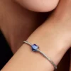 Blaues Stern-Charm aus Sterlingsilber