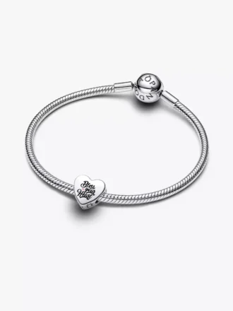 „Bless Your Heart“-Charm aus Sterlingsilber